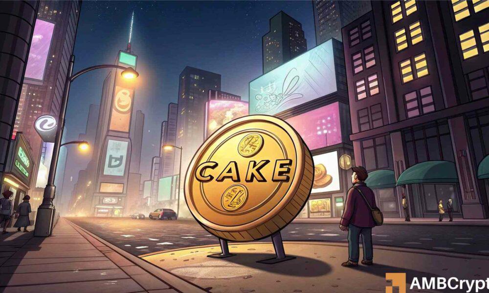 画 CAKE 价格弹涨图——要是3美元再次跌破会有何影响?